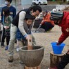 年末はやっぱり餅つきだよね！【おかざき森のようちえん】