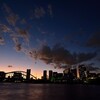 勝どきの夕暮れ