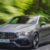 新型AMG CLA45 S 4MATIC+のシフトレバーが・・・