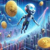AIミームコイン銘柄の市場価値が過去1週間で約100%増加