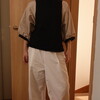 Lillablomma バイカラーブラウスとSarika3