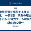 「機械学習を解釈する技術」を読む　～第6章　予測の理由を考える ②協力ゲーム理論とShapley値～