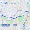 上野駅から新宿駅まで歩いた