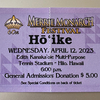 2023年ホイケのチケット Hōʻike tickets