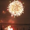 戸田橋花火の遠景