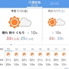 暑熱順化は済んだかい？