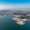  [浦賀]神奈川県横須賀市東部にある地域　マシュー・ペリー黒船で来航　三笠公園 戦艦三笠 東郷平八郎像 連合艦隊司令長官