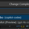GitHub Copilot のコード補完で GPT-4o が使えるらしいので試す