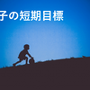 ５歳の息子へ課す短期目標