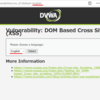 DVWAでXSS-DOM(Low)
