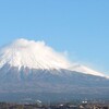 今朝の富士山