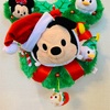 クリスマスリース。うちはディズニーです。