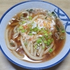 冷凍の「讃岐麺一番・肉うどん」を温めて食べました‥