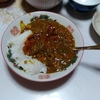 晩御飯カレー