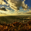 初冬の生駒山夕景 トレイルラン～京アニの世界と言われた絶景