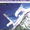 Google mapとGoogle Earthで伊豆七島巡り、小笠原航海が見られます。