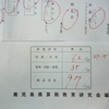 よし！〜漢字テスト返却〜