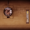 鶴見駅4番線ホームの壁時計