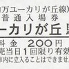 ユーカリが丘駅　普通入場券