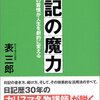 「日記の魔力」