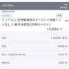 世界のベストの分配金が入金。2月権利日を通過。