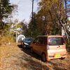 ☆那須滞在中 2025/11/10 玄関前整備続き