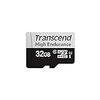 Transcend 高耐久 microSDカード 32GB UHS-I U1 Class10 ドライブレコーダー セキュリティカメラ用 SDカード変換アダプタ付 安心の2年保証 TS32GUSD350V-E 【Amazon.co.jp限定】