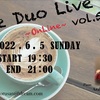 アーカイブ配信今日まで『Cafe Duo Live vol.5』