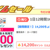 【ちょびリッチ】楽天カード発行で14,200ポイント（6,390ANAマイル）！