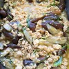 鶏なんこつひき肉となすのあんかけ