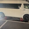 ハイエース タイヤローテーション 30,838km