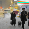 横浜で雪中行軍の憂き目