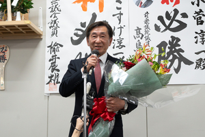 2025上越市長選　元外交官の小菅淳一氏（73）が初当選　史上最多6人の激戦制す