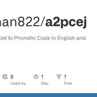 アルファベット文字列をフォネティックコードで表記するpythonモジュールをつくったよ pcej Kita Eng