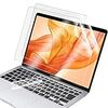 AUNEOS MacBook Air 13フィルム 反射防止 MacBook Air 13インチ 液晶保護 ブルーライトカット 目に優しい 紫外線カット 日本語JIS配列キーボードカバー付 汚れ対策 取扱簡単 指紋防止 気泡防止 マックブック エアー 13 インチ に適用(MacBook Air 13, 液晶保護2枚+キーボードカバー1枚)