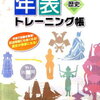 歴史が始まった！【年表トレーニング帳が新しい相棒】