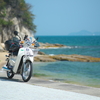 瀬戸内離島紀行　鬼ヶ島(女木島)の桜と海