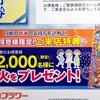 メガネフラワーからのDMの景品