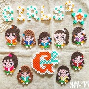 アイロンビーズ 女の子図案 カテゴリーの記事一覧 Mi Yu のアイロンビーズアトリエ Perlerbeads Design