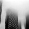 雲の中の都庁