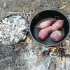 初体験ダッヂオーブンで焼き芋紅はるか