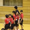 バドミントン市内大会③　１回戦　Ｂチーム