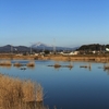 雪の　紫峰・筑波の山・・
