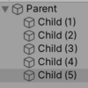 【Unity】Transform の子供一覧を取得する