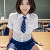 制服美女アニメーション / School uniform beauty animation