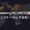 Rasberry PiにAWS CLIをインストールしてみた！