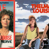 映画「テルマ&ルイーズ」（原題：Thelma & Louise、1991）女性2人の逃亡劇を描いたロードムービー。