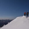 塔ノ丸の雪舟遊山　山の口福