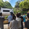 約３０年ぶりに　#ひめゆりの塔　を再訪して（　#沖縄戦　#西田昌司　#神谷宗幣　#切り抜き　#第二次世界大戦　#ひめゆり　）