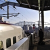 鉄旅の1枚①　鹿児島中央駅　ホームからの桜島